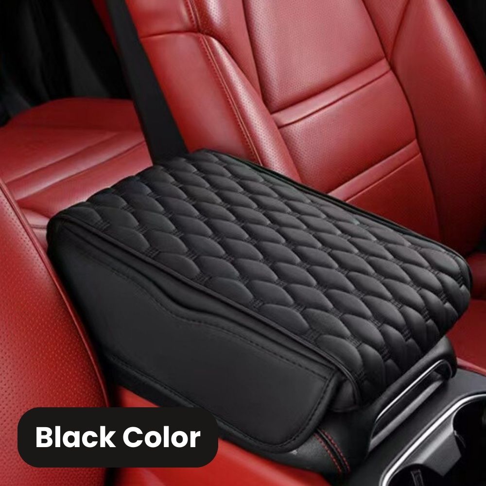 Black Leather and Blue Stitching Custom Fit Floor Mats