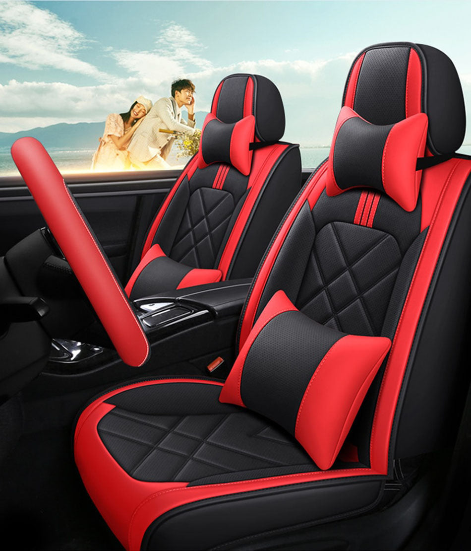 Black & Red Universal Seat Covers