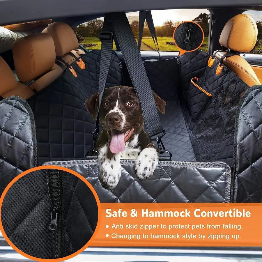 Diamond Stitching Dog  Hammock Seat Cover